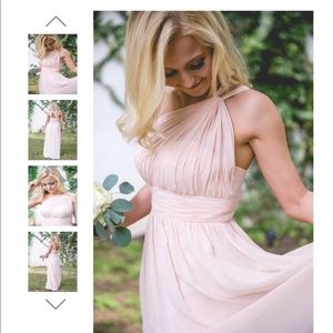 NWT Revelry Bridesmaid Dress-Brooklyn Chiffon